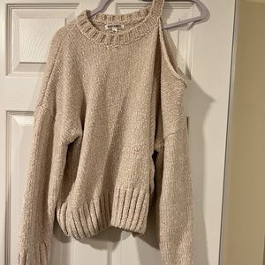 Cold Shoulder Sweater